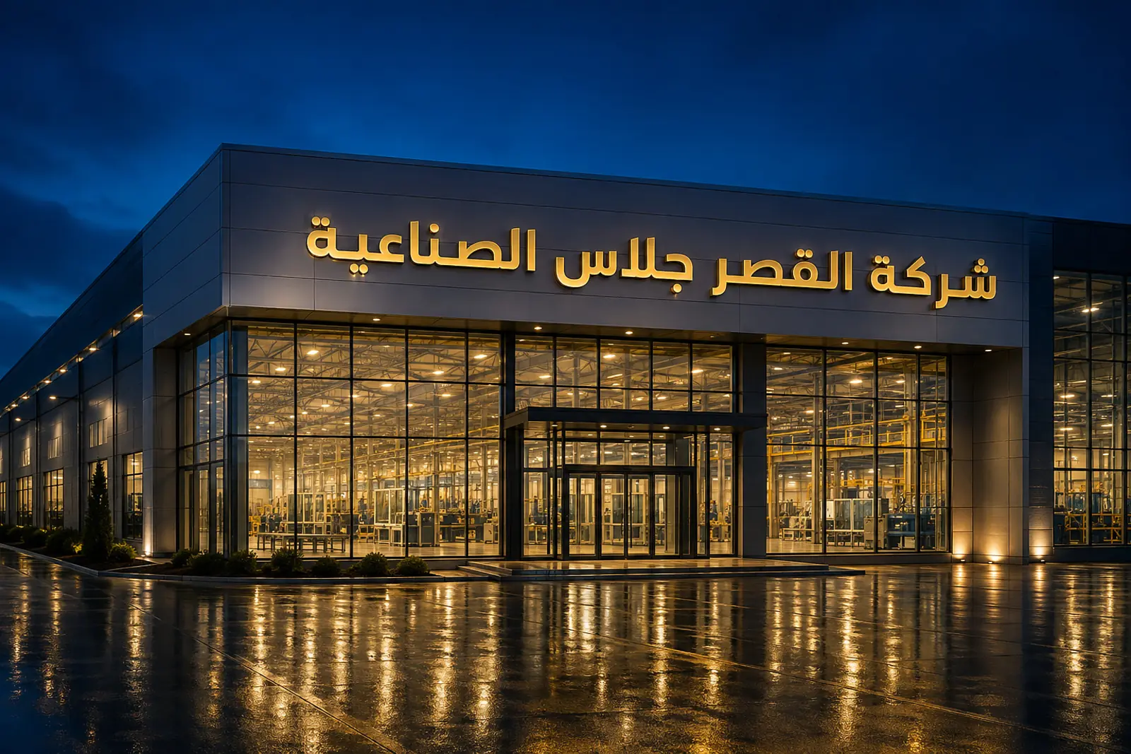 مقر القصر جلاس الصناعية